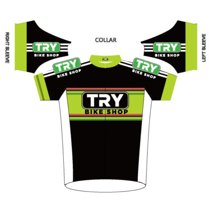 TRY Bike Shop Cycling Jersey 2016 (Front View)