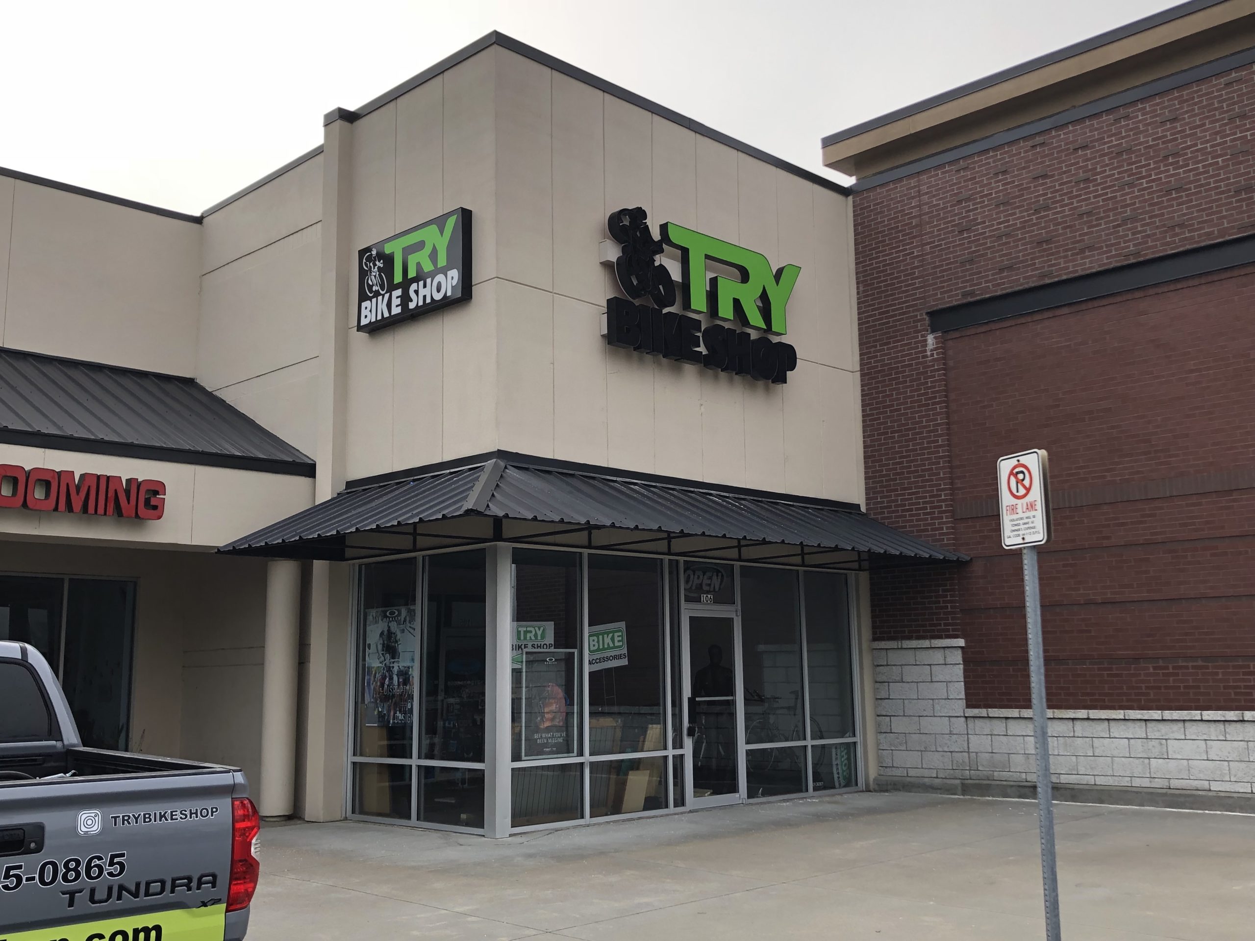TRY Bike Shop Storefront, Roswell, Georgia, USA